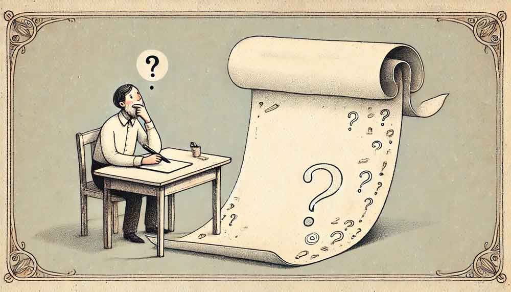 FIDE exam, leaving a blank answer
