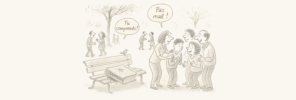 Learn French, French lessons on line or in person focused on speaking first
