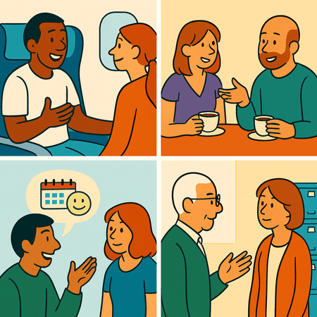 My Linguistics - First Conversations - A2 to B1