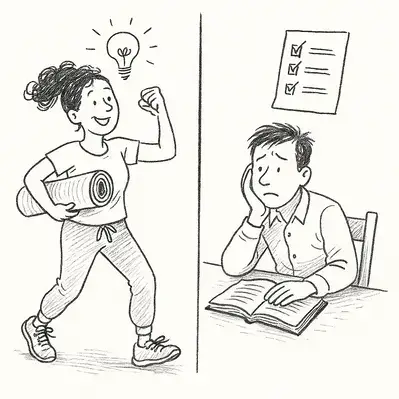 Cours d'anglais, présentiel, en ligne, Motivation