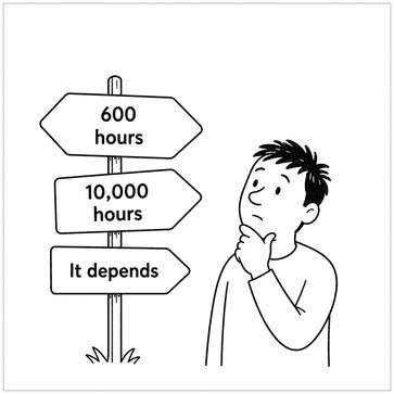How many hours does it take to learn a language, Fluent in French